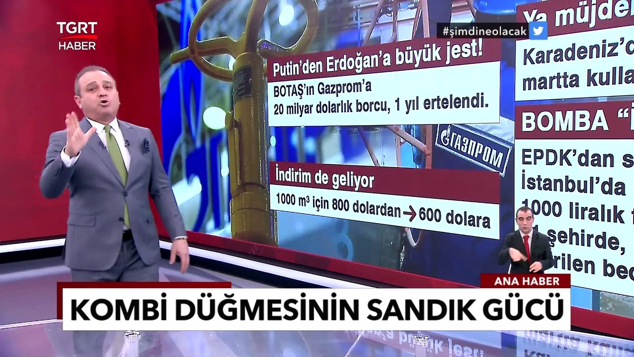 Rusya 20 Milyar Dolarlık Borcu Sildi İlk İndirim İstanbul'dan Geldi- Ekrem Açıkel İle TGRT Ana Haber