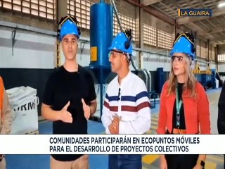 Comunidades del edo. La Guaira participan en ecopuntos móviles para desarrollar proyectos colectivos