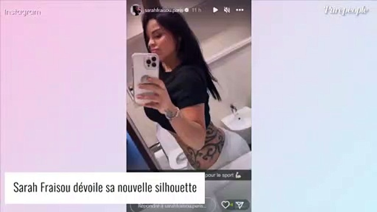 "J'ai bien perdu" : Sarah Fraisou dévoile son ventre plat, photos de son incroyable perte de poids
