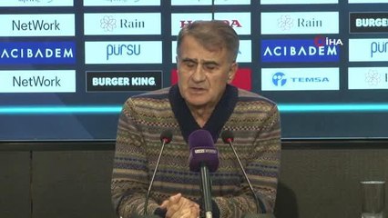 Şenol Güneş: "Sahamızda kazanmak zorundaydık"