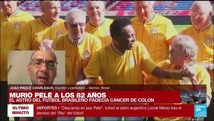 Joáo Charleaux: "Decidió alejarse para evitar destruir la imagen positiva que de la marca Pelé"