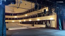 Teatro de Mykolaiv resiste aos mísseis russos