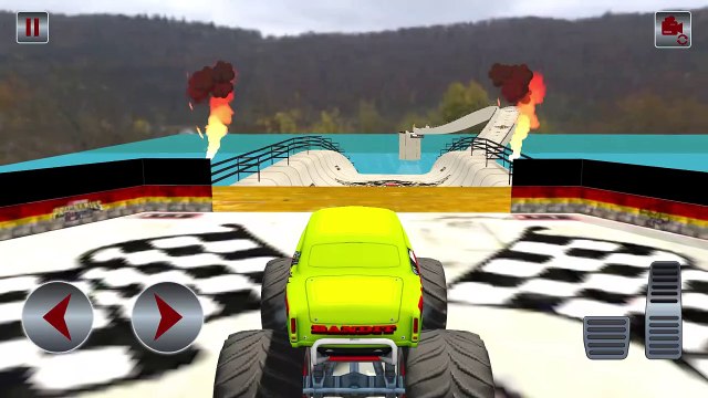 Monster Truck Stunt Master Simulator / Impossible Mega Ramps - Ultimate Races 3d Android GamePlay