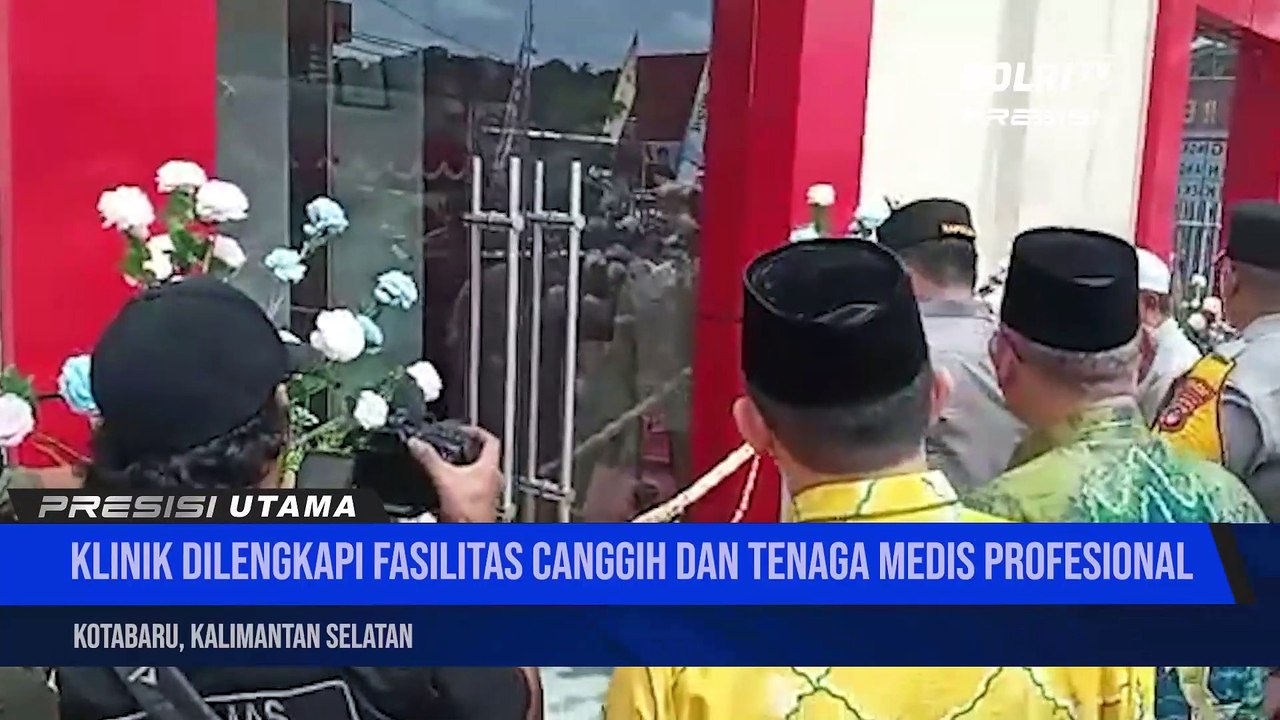 Kapolda Kalsel Resmikan Klinik Bhayangkara  & Silaturahmi Dengan Forkopimda Dan Tokoh Masyarakat Kotabaru Kalimantan Selatan