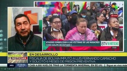 Bolivia: Audiencia define medidas cautelares contra Fernando Camacho