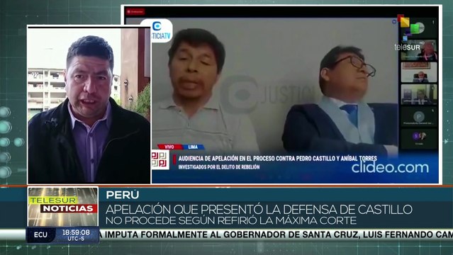 Perú: Corte Suprema ratificó prisión preventiva de 18 meses contra el expresidente Pedro Castillo