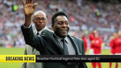 Brazilian football icon Pele has died at the age of 82