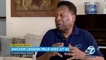 Pelé, Brazilian soccer legend, dies at 82
