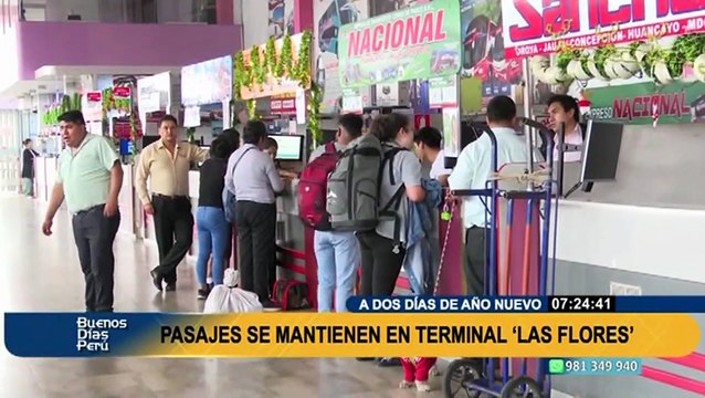 Viajes interprovinciales por Año Nuevo: usuarios temen quedarse varados por posibles bloqueos