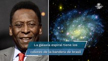 Con galaxia, la NASA rinde homenaje a Pelé
