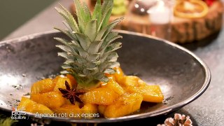 Ananas aux épices par Laurent Mariotte
