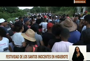 Miranda | Habitantes de Higuerote celebraron la festividad de los Santos Inocentes