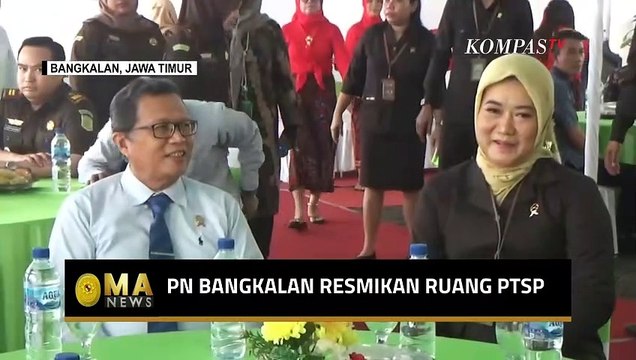 Pengadilan Negeri Bangkalan Resmikan Ruang Pelayanan Terpadu Satu Pintu - MA NEWS