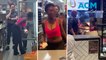 'Get out!': Woman helps herself in Maccas meltdown