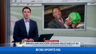 Brazilian soccer legend Pelé dies at 82