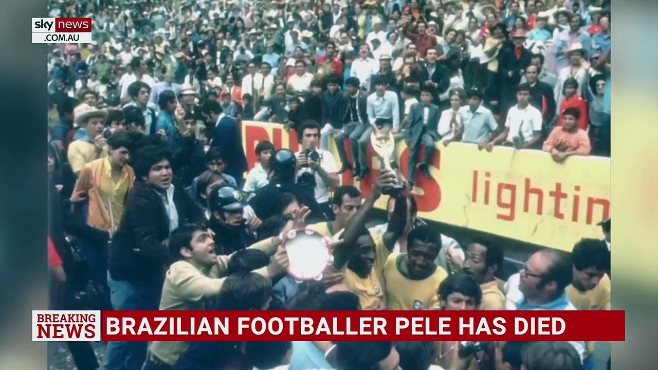 Football legend Pele dies aged 82 video Dailymotion