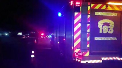 Ford Ranger e Yamaha se envolvem em colisão na BR-277 e motociclista é atendido pelo Siate