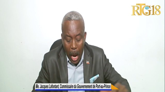 CG Pòtoprens lan Me Jacques Lafontant prezante bilan aktivite pakè a reyalize pou mwa Desanm 2022 an