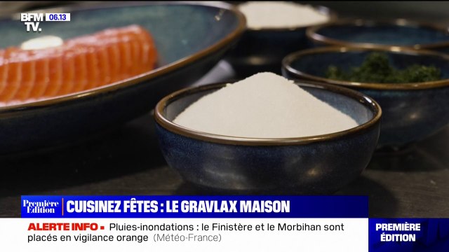 Cuisinez fêtes - Le gravlax maison