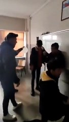 Zonguldak’ta dehşete düşüren görüntüler! Engelli liseliye zulmettiler