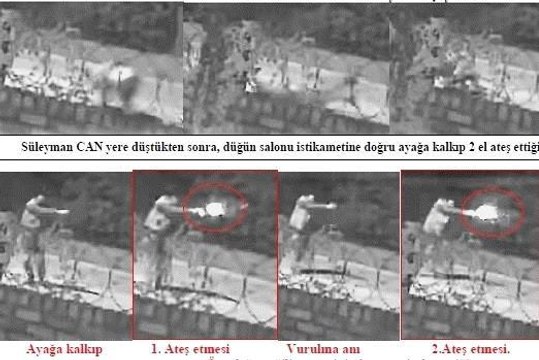 İkizler ve ortağı düğün salonunu kan gölüne çevirmişti... Çatışma anının görüntüleri ortaya çıktı