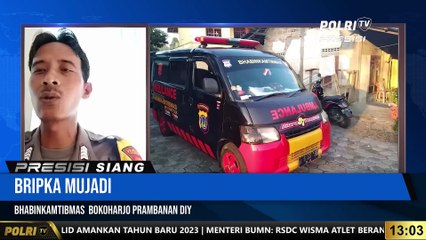 Live Dialog Bersama Bhabinkamtibmas Bokoharjo Prambanan DIY Terkait Siaga Ambulan Antisipasi Cuaca Buruk