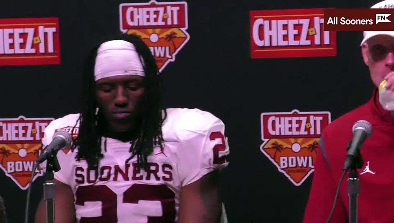 122922 Oklahoma CheezIt Bowl Postgame video Dailymotion