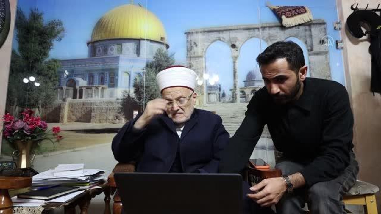 Mescid-i Aksa İmamı Şeyh Sabri, AA'nın "Yılın Fotoğrafları" oylamasına katıldı