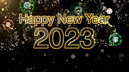 Happy New Year 2023 | New Year Stock Footage | Happy New Year 2023 No Copyright | Romance Post BD