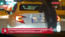 Canını hiçe saydı metrelerce yol tutunarak ilerledi