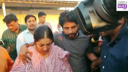 Tunisha Sharma’s Mom & Uncle At Police Station