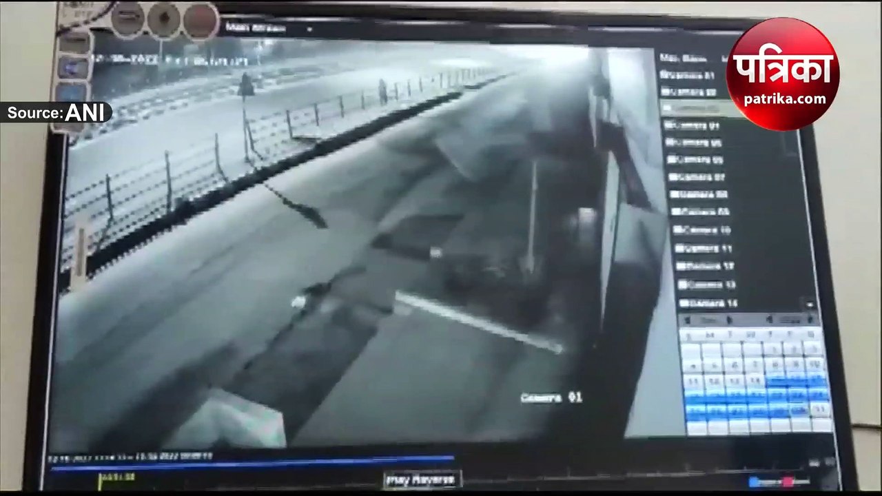 ऋषभ पंत की गाड़ी के एक्सीडेंट का सामने आया CCTV...