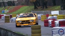 Lancia Rally 037 Group B Tribute Best of Accelerations- Flames- Powerslides - Supercharger Sound-