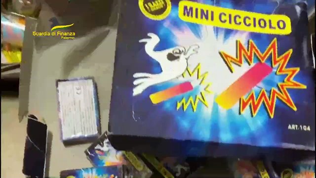 Operazione Capodanno sicuro a Palermo, maxi sequestro di botti illegali