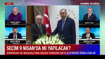 Seçim tarihi iddiası! Gazeteci Melik Yiğitel konuşulan o tarihi açıkladı