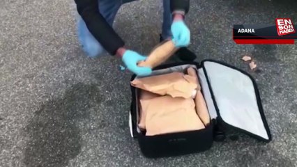 Adana’da, avukatın bagajındaki valizden metamfetamin çıktı