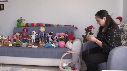 Kızı için örmeye başladığı amigurumi geçim kapısı oldu