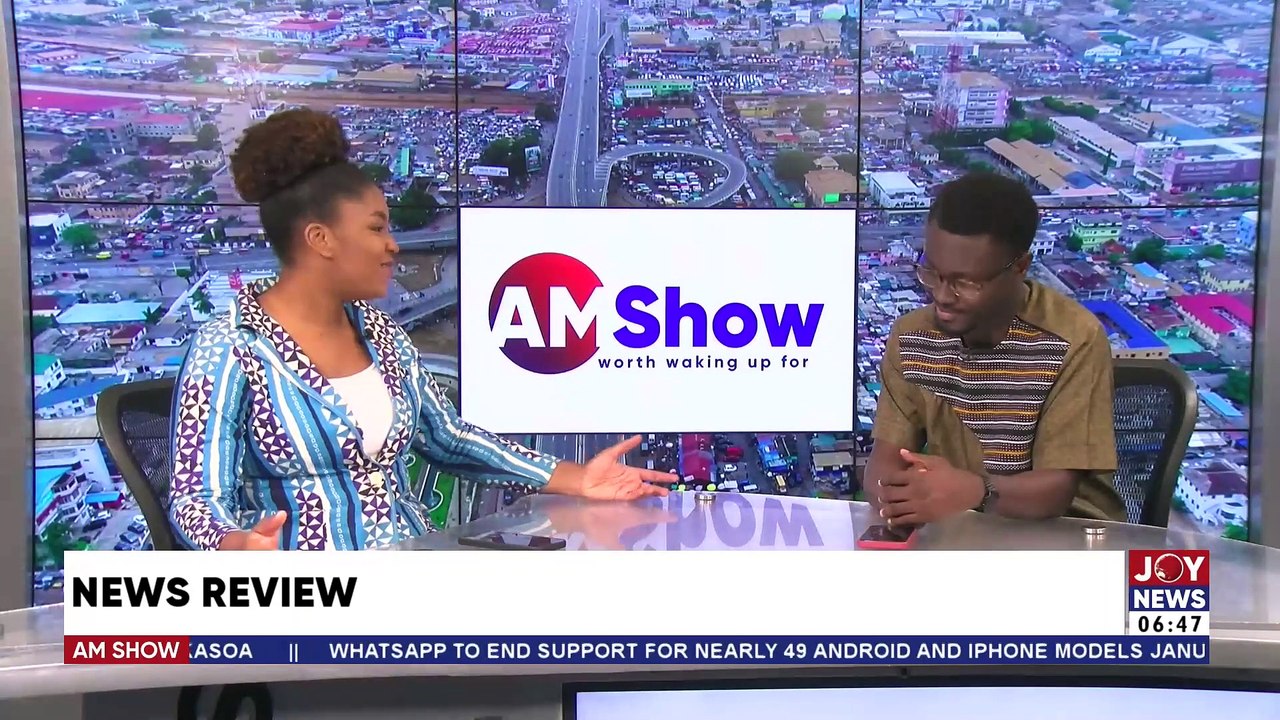 AM Newspaper review with Bernice AbuBaidoo Lansah on JoyNews (301222