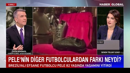 Pele nasıl efsane oldu?  Haber Global Spor Müdürü Fatih Demirkol anlattı