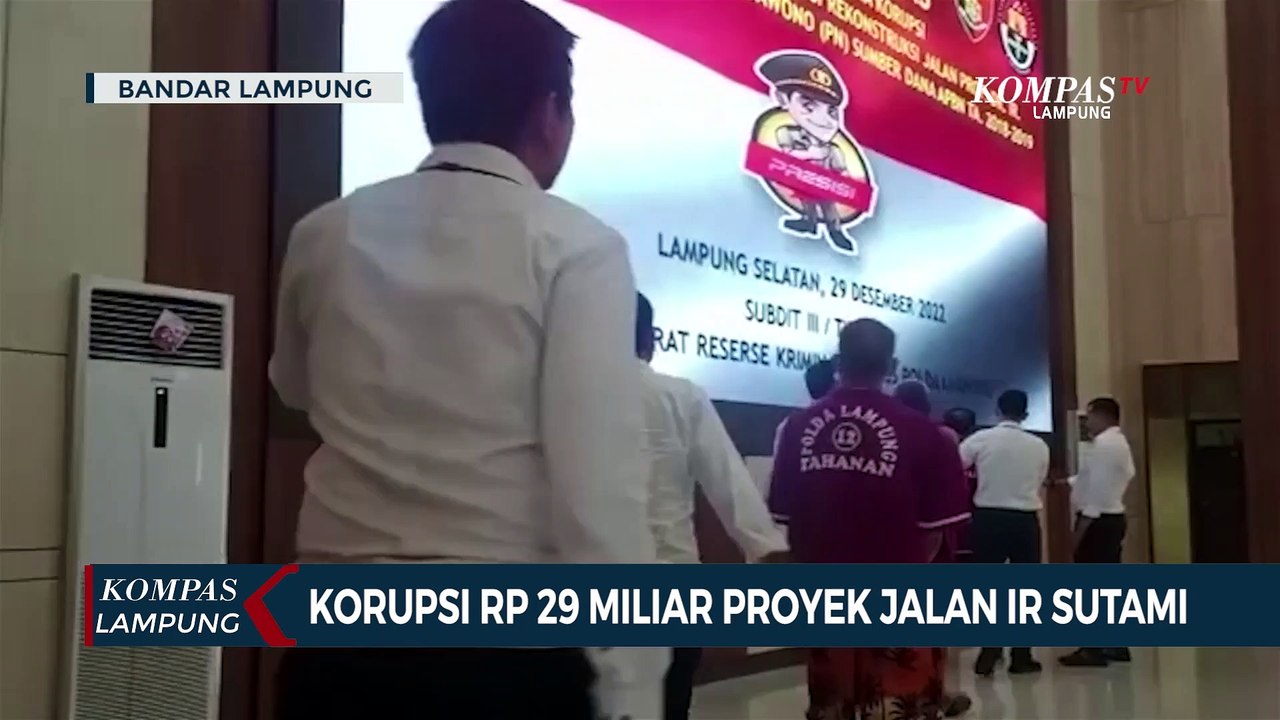Korupsi 29 Miliar, Jalan IR Sutami Tetapkan Empat Tersangka