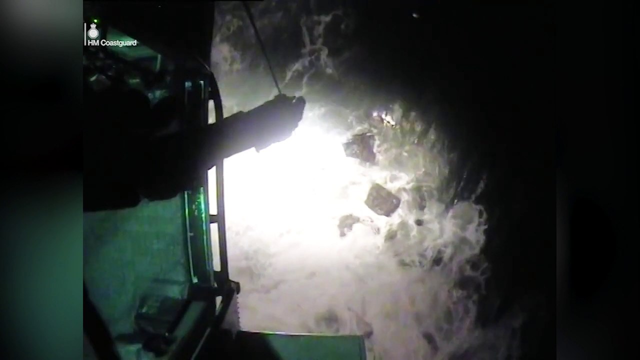 Trebarwith rescue