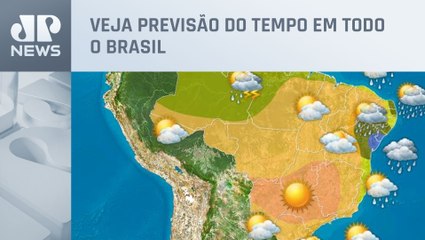 Calor aumenta no Sul e ZCAS provoca mais chuva nesta sexta (30)