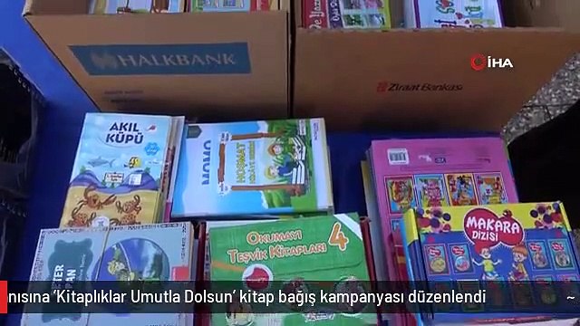 Şehit savcı Kiraz anısına 'Kitaplıklar Umutla Dolsun' kitap bağış kampanyası düzenlendi