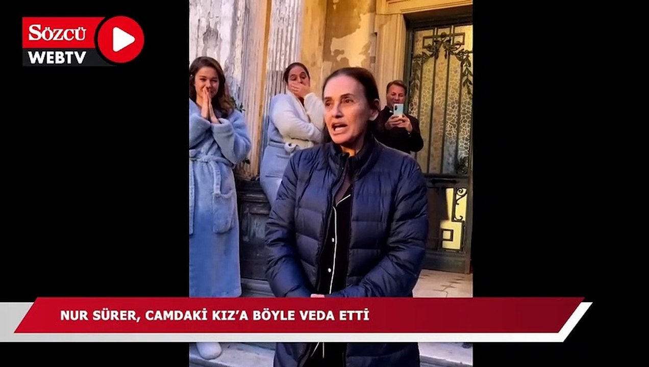 Nur Sürer, Camdaki Kız'a böyle veda etti!