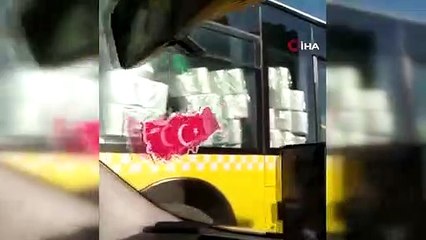 Bir bu eksikti şimdi tam oldu İETT otobüsü ile bakın ne taşıdılar