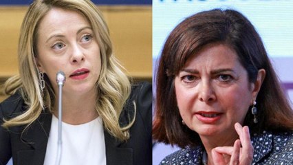 Boldrini, valanga d'odio sulla Meloni È irresponsabile