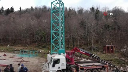 Türkiye'de bir ilk: 600 metre yükseklikteki bu salıncağa binmek yürek istiyor