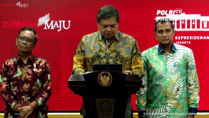 Pemerintah terbitkan Perppu Cipta Kerja (Ket Pers Menkopolhukam, Menko Perekonomian dan Wamenkumham)