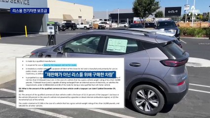 한국산 전기차, 美서 리스로 팔면 ‘보조금’ 숨통