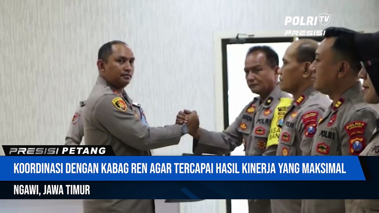 Kapolres Ngawi Pimpin Penandatangan Integritas dan Sosialisasi DIPA T.A 2023